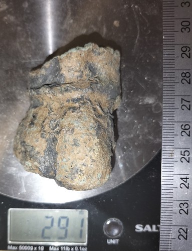 Medieval pot leg metal - medieval,