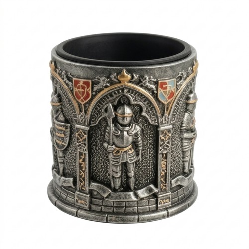 Cylindrical planter medieval - cylindrical,