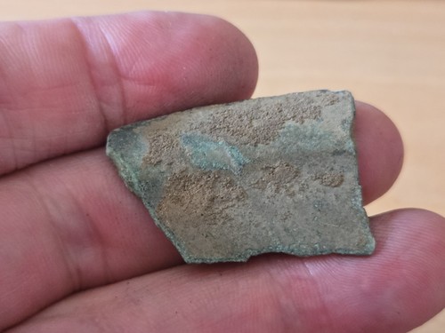 Medieval bronze pot rim - medieval, shard